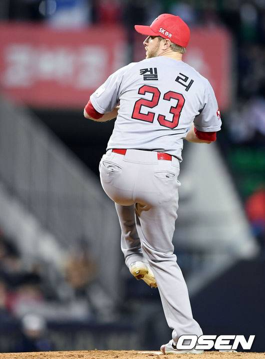 SK 시절 메릴 켈리. 2018.11.12 /OSEN DB