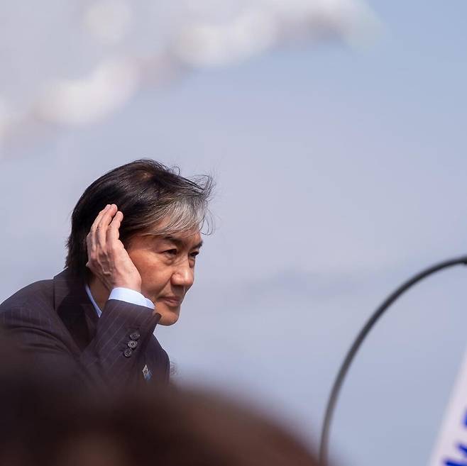 조국 조국혁신당 비대위원장&nbsp;ⓒ조국 페이스북 프로필 사진