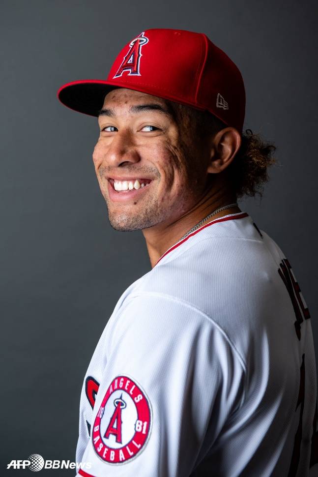 LA 에인절스 시절 저마이 존스. /AFPBBNews=뉴스1