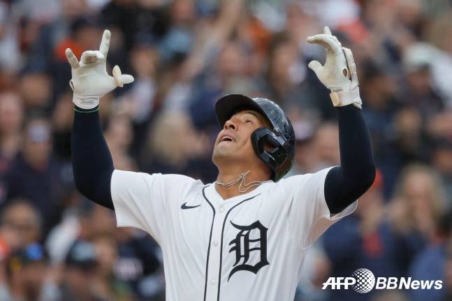 디트로이트의 저마이 존스. /AFPBBNews=뉴스1