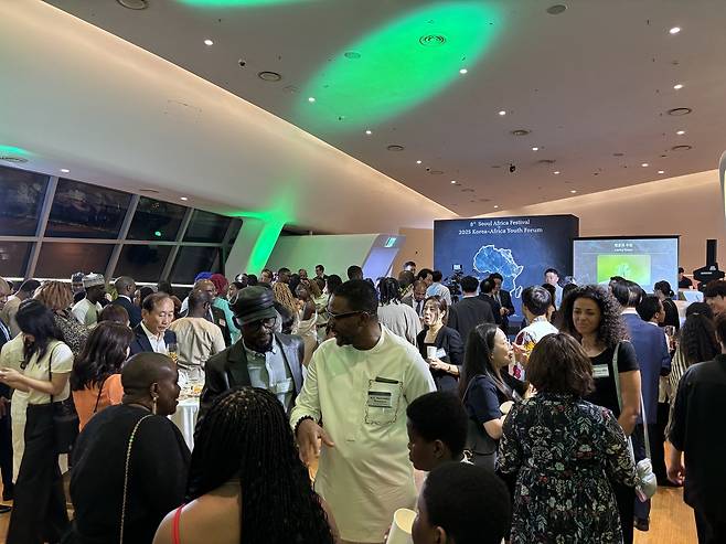 '제8회 서울아프리카페스티벌' 개막식 [촬영 임경빈 인턴기자]