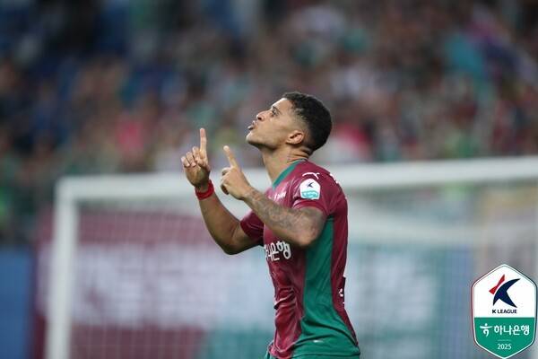 대전하나시티즌 공격수 주앙 빅토르. /사진=한국프로축구연맹