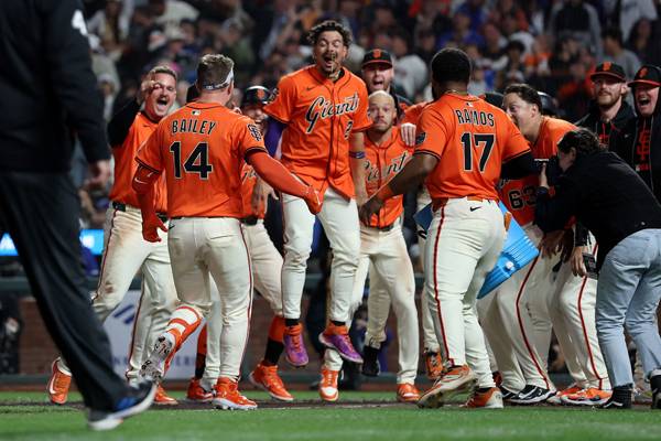 샌프란시스코가 끝내기 승리를 거뒀다. 사진= Getty Images/AFP= 연합뉴스 제공