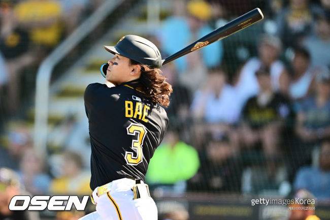 [사진] 배지환 ⓒGettyimages(무단전재 및 재배포 금지)