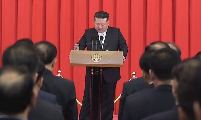 북한 김정은 국무위원장. 뉴시스=조선중앙TV 캡처