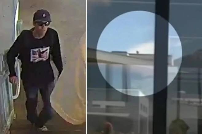 미국 연방수사국(FBI)이 공개한 찰리 커크 총격 사건 용의자 사진과 총격을 벌인 지점