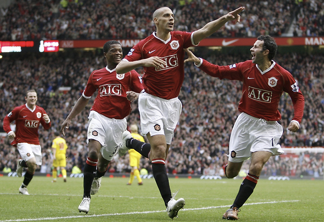 맨유 선수 시절 퍼디난드. 로이터연합뉴스