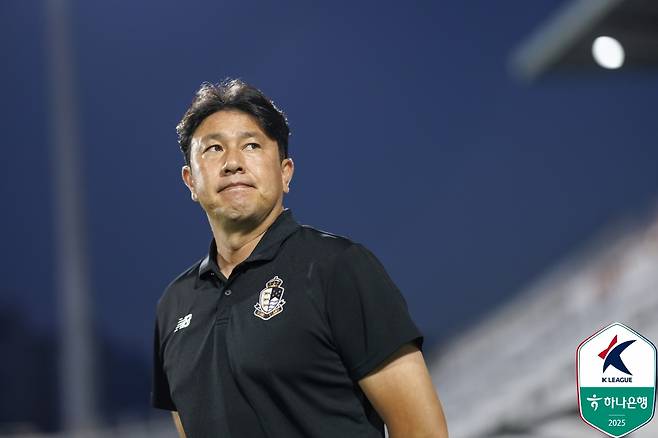 김도균 서울 이랜드 감독. /사진=한국프로축구연맹 제공