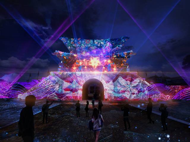 진주시는 내년 선정 지자체 중 유일하게 3년 연속 국가유산 미디어아트 공모사업에 선정되는 성과를 거뒀다. 진주시 제공