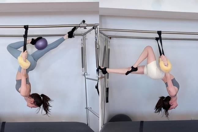 전종서는 꾸준한 필라테스로 코어 근육과 골반 라인을 관리해왔다. [사진=전종서 SNS]