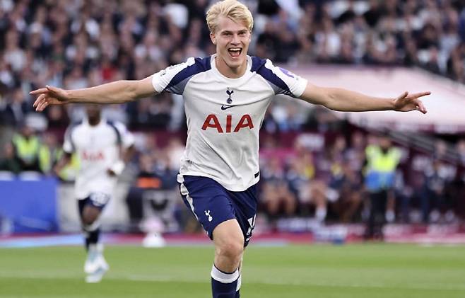 사진=토트넘 구단 공식 홈페이지 캡처