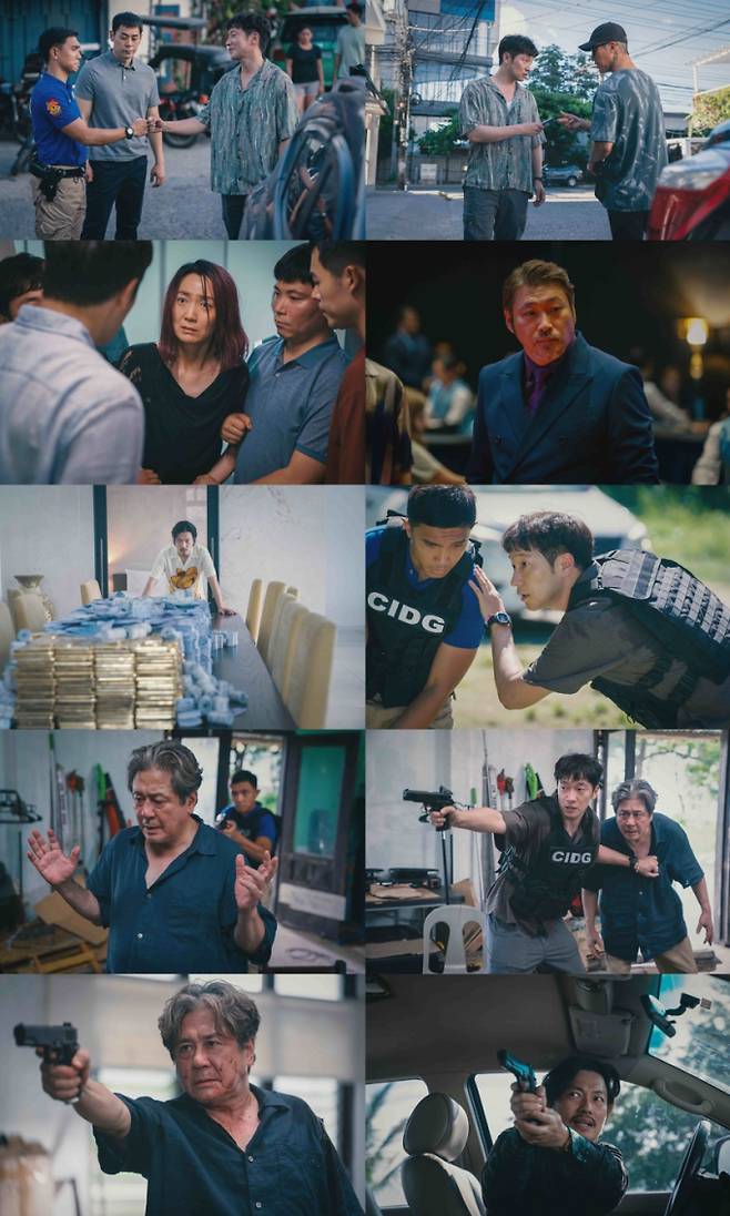 MBC 특선드라마 ‘카지노 시즌2’가 오늘 밤 10시 90분 확대 편성된 최종회를 끝으로 대단원의 막을 내린다. 필리핀 카지노 제왕 차무식(최민식)의 몰락이 예고된 가운데, 충성을 맹세했던 양정팔(이동휘)과 이상구(홍기준)의 배신이 극의 긴장감을 높인다. 여기에 인터넷 도박 사업가 ‘장준’ 역으로 배우 이제훈이 특별출연해 새로운 변수로 작용할 예정이다. 차무식과 코리안데스크 형사 오승훈(손석구)의 마지막 승부 결과에 귀추가 주목된다.