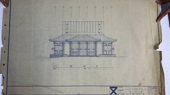 어린이회관 정면도.