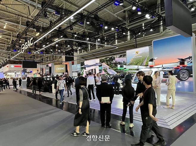 중국 광저우자동차 부스 전경. 뮌헨 ㅣ권재현 선임기자