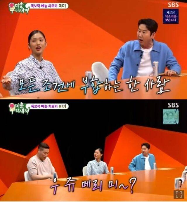 오마이걸 미미. /sbs '미운 우리 새끼'