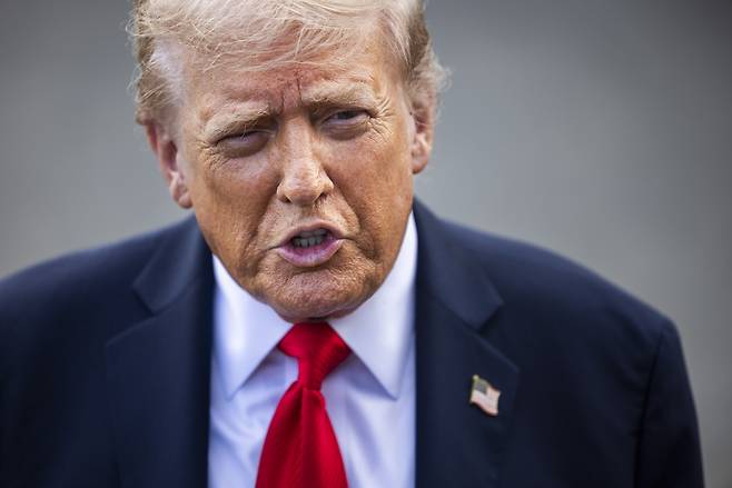 도널드 트럼프 미국 대통령 [EPA]