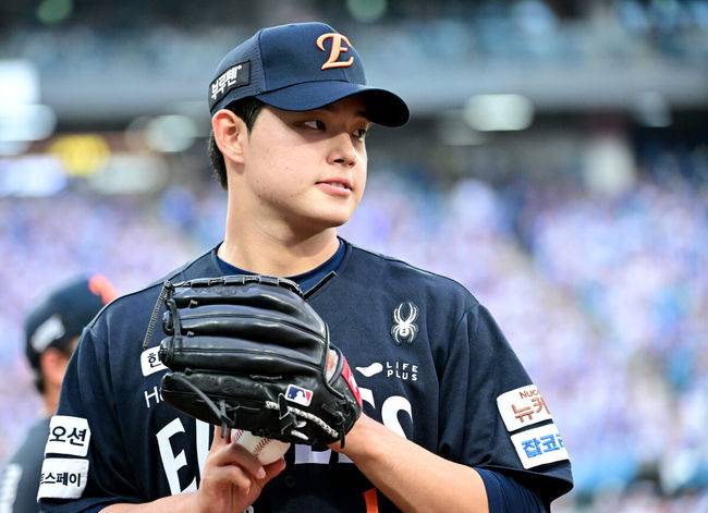 [OSEN=최규한 기자] 한화 문동주. 2025.09.06 / dreamer@osen.co.kr