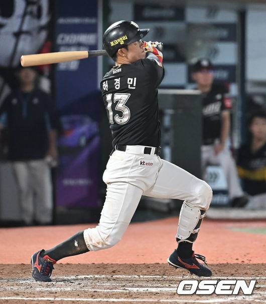 [OSEN=부산, 이석우 기자] KT 위즈 허경민 108 2025.08.26 / foto0307@osen.co.kr