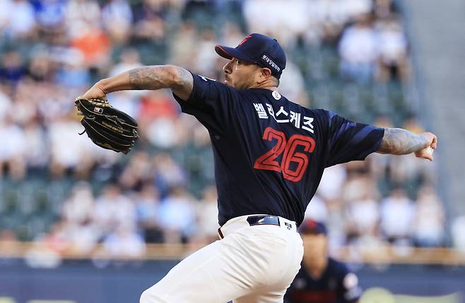 롯데 벨라스케즈. 연합뉴스