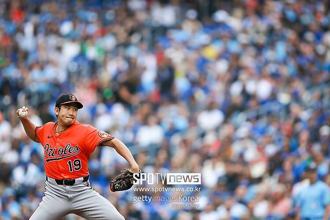 ▲ 볼티모어 오리올스 일본인 우완투수 스가노 토모유키