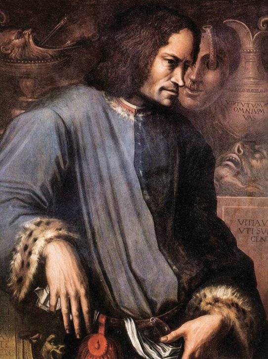 로렌초 메디치(사진)를 기점으로 메디치 가문의 가업인 은행업이 기울었다. 위키백과