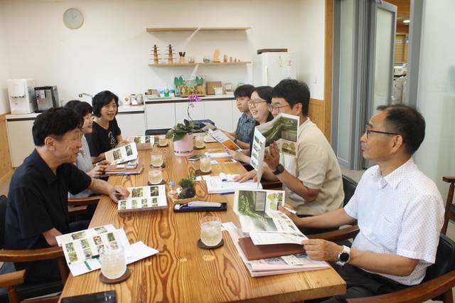 ▲ 숲체원과 교류 강화.