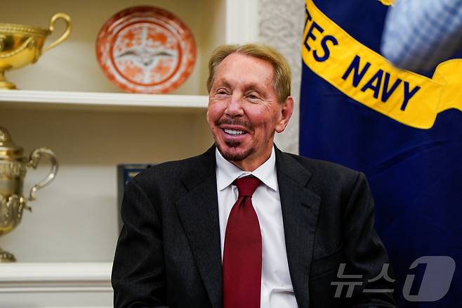 래리 엘리슨 오라클 최고경영자(CEO). ⓒ 로이터=뉴스1 ⓒ News1 김경민 기자