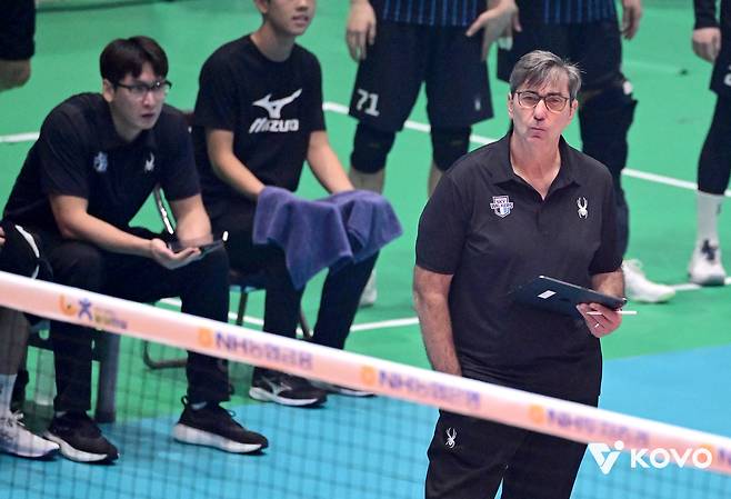 현대캐피탈이 KOVO컵 중도하차를 결정했다. (KOVO 제공)