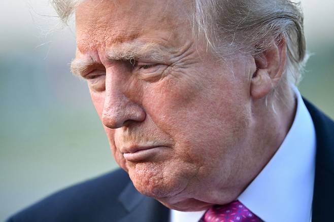 도널드 트럼프 미국 대통령 / AFP=연합