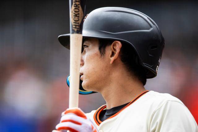 무안타로 침묵한 이정후. AP 연합뉴스