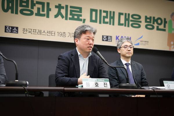 대한치매학회 최호진 정책이사./사진=sk케이컬 제공