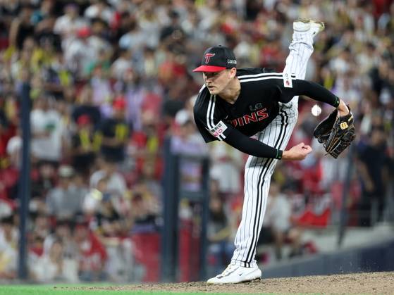 역투하는 톨허스트. 연합뉴스