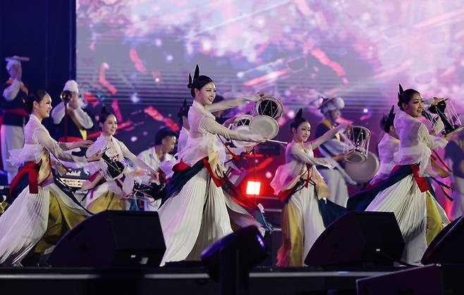 지난 해 한성백제문화제 공연의 모습. <제공=서울 송파구>