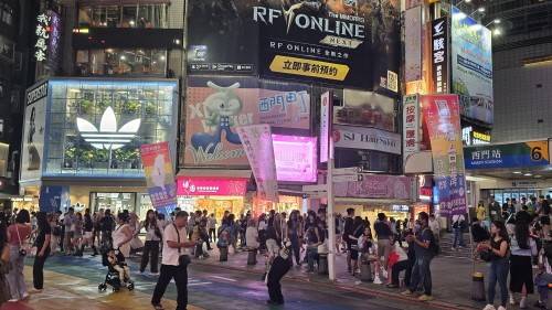 타이베이 시먼딩 거리 [연합뉴스]