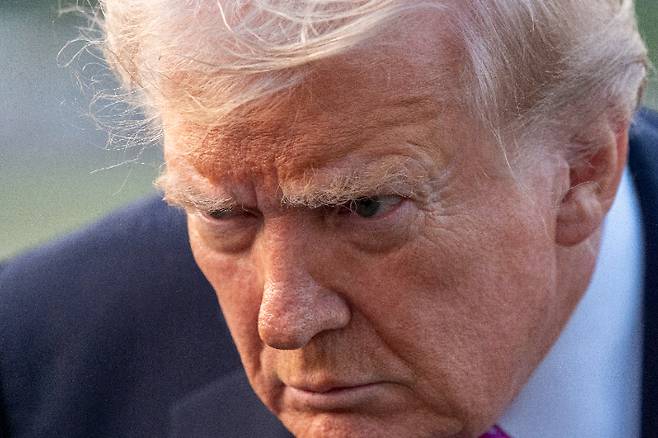 도널드 트럼프 미국 대통령. 연합뉴스