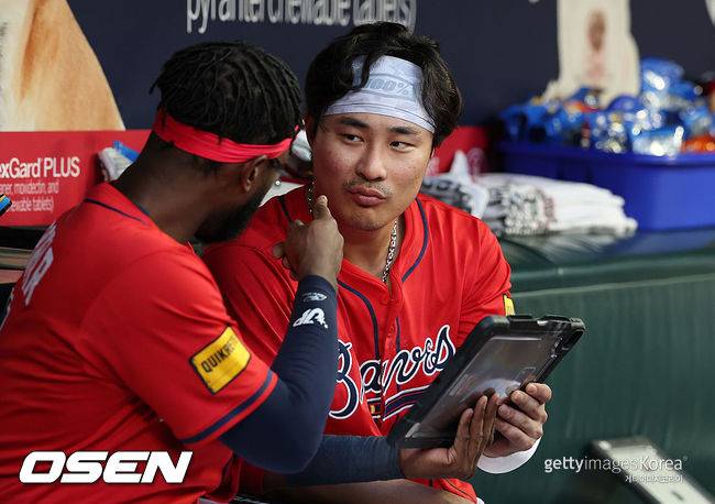 [사진] 애틀랜타 김하성. ⓒGettyimages(무단전재 및 재배포 금지)