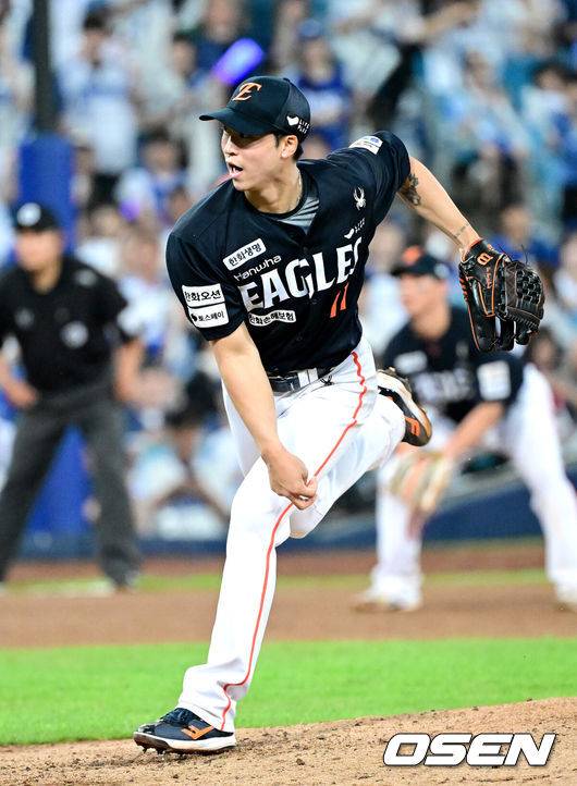 [OSEN=최규한 기자] 한화 엄상백. 2025.09.07 / dreamer@osen.co.kr