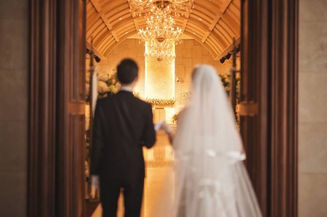 결혼식 자료 사진. 기사와 직접적인 관련 없음. 아이클릭아트