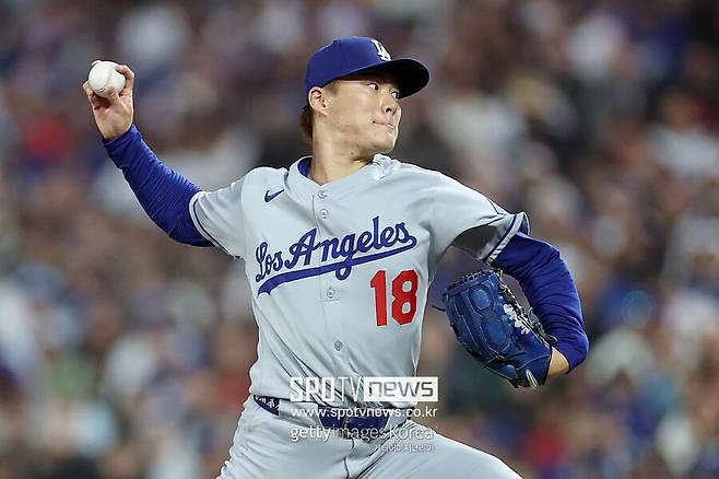 ▲ 올 시즌 다저스의 명실상부한 에이스로 대활약을 펼치고 있는 야마모토 요시노부