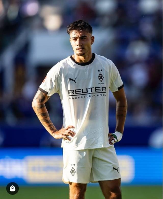 옌스 카스트로프. /사진=보루시아 묀헨글라트바흐 SNS