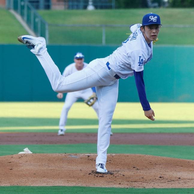 사사키의 투구 모습. /사진=오클라호마시티 코메츠 공식 SNS