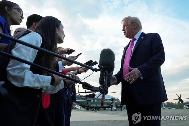 도널드 트럼프 미국 대통령 [로이터 연합뉴스 자료사진]