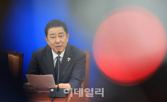 김병기 더불어민주당 원내대표. (사진=노진환 기자)