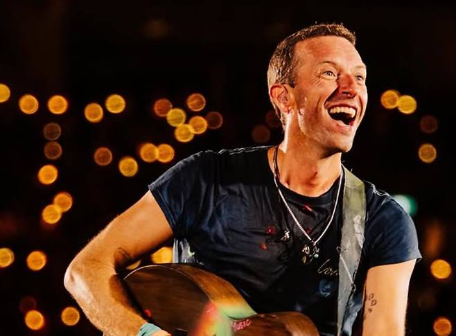 영국 출신 인기 록밴드 콜드플레이의 보컬 크리스 마틴. /인스타그램