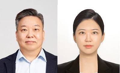 김형섭 교수(왼쪽)와 신소재공학과 통합과정 박효진 씨