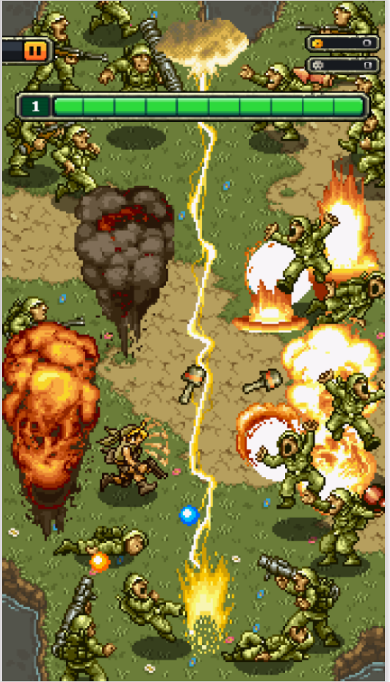 메탈슬러그: 러시 스크린샷