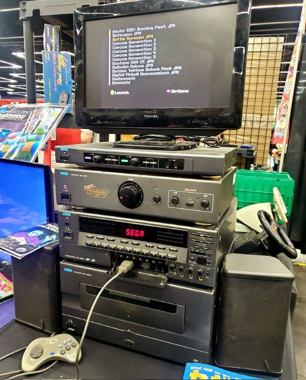 이것이 세가새턴을 활용한 가라오케 시스템!!!