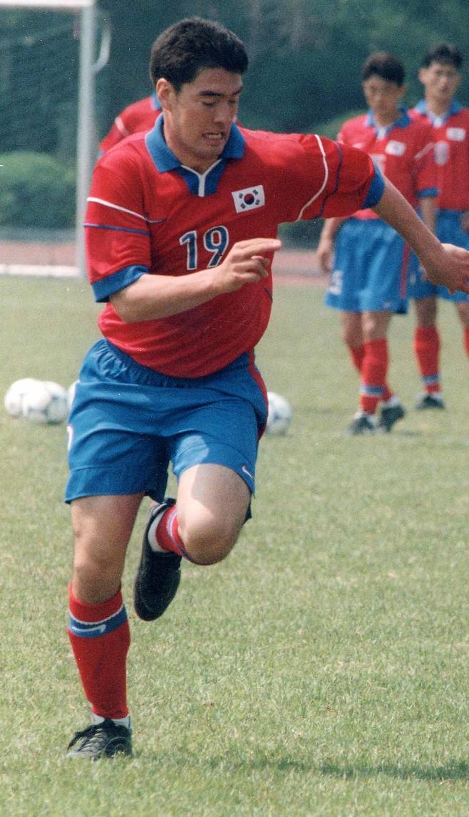 축구대표팀 시절 장대일. [중앙포토]