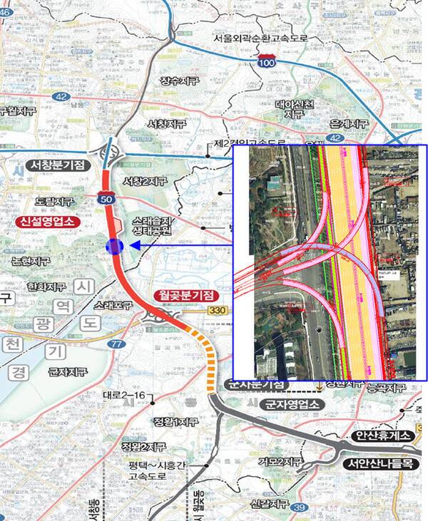 소래 IC 위치도. 인천시 제공