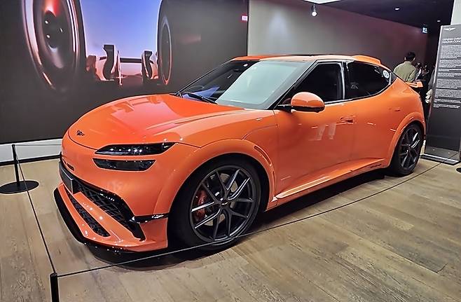 제네시스 GV60 마그마 콘셉트 [사진촬영=최기성 매경 디지털뉴스룸 기자/ 뮌헨]